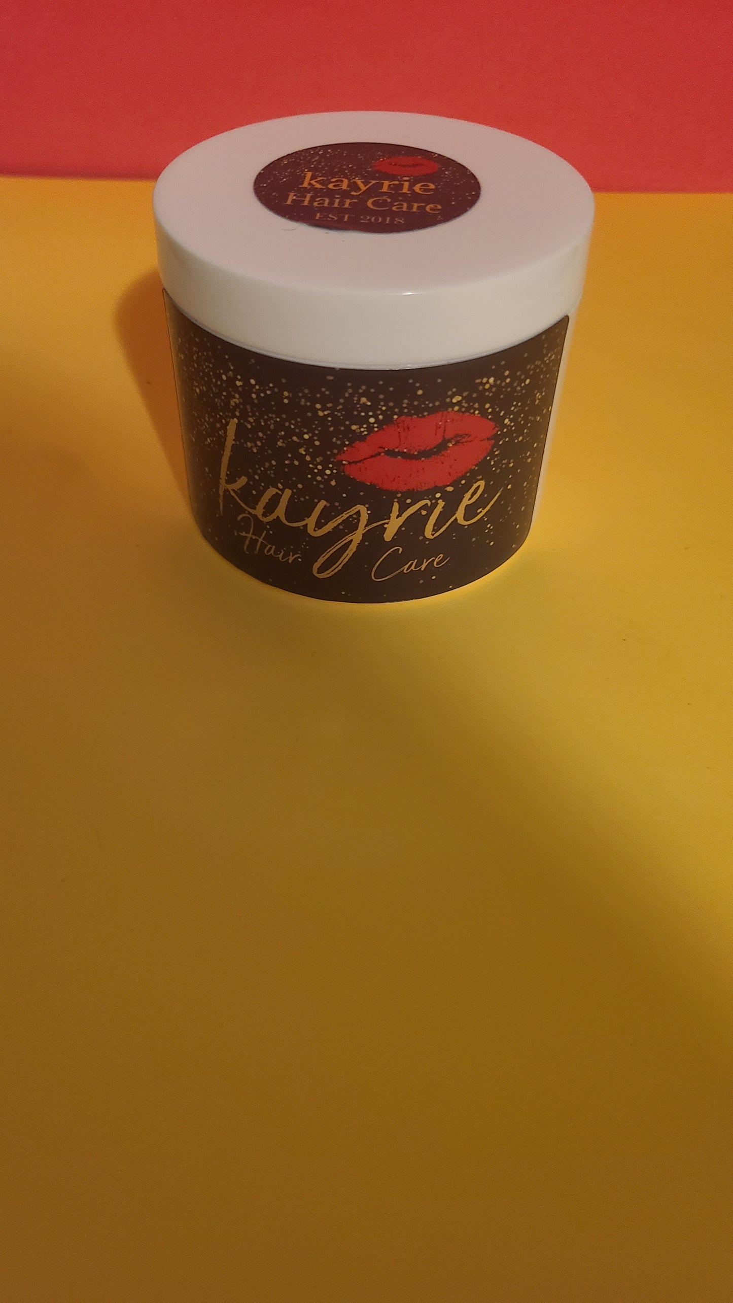 Cherry scented edge control gel