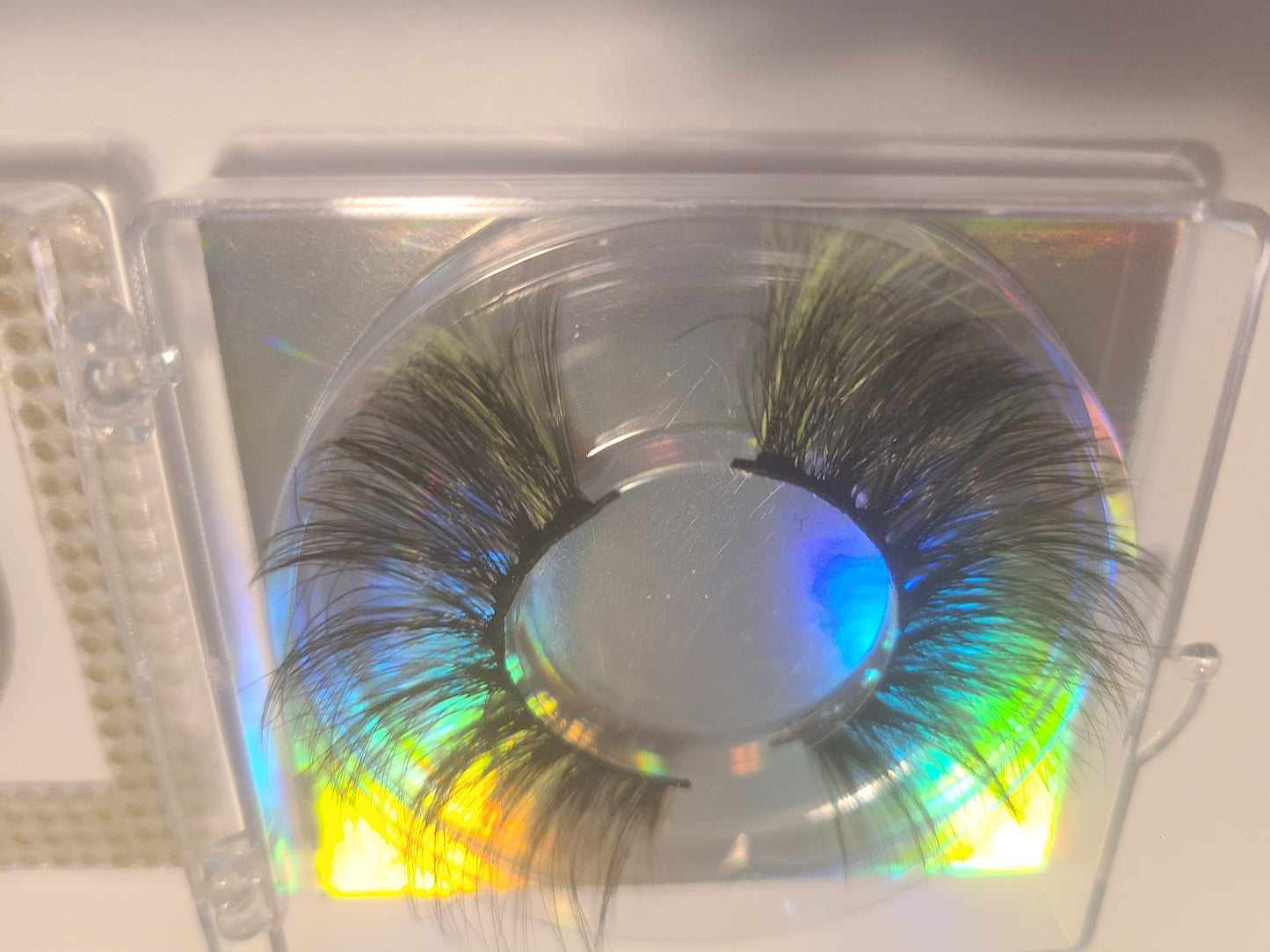 5D mink Florescent yellow/black