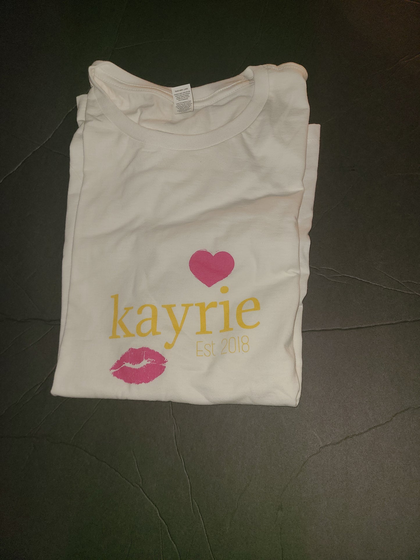 Kayrie white Tshirts