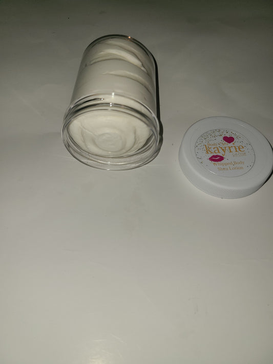 Unscented whipped body lotion